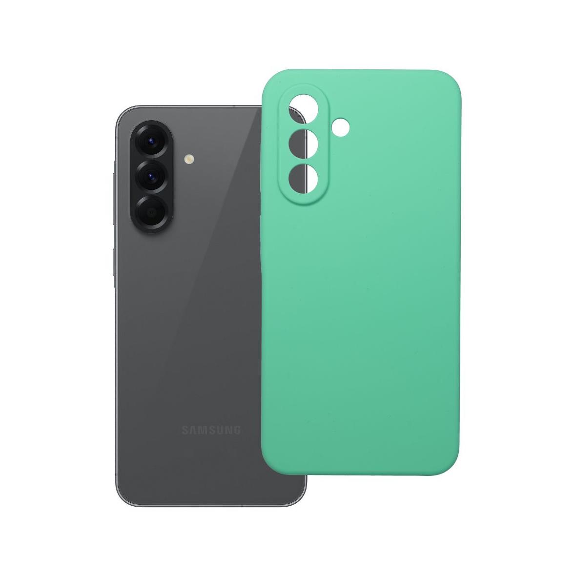 Futerał do Samsung A56 5G Silicone 2mm miętowy