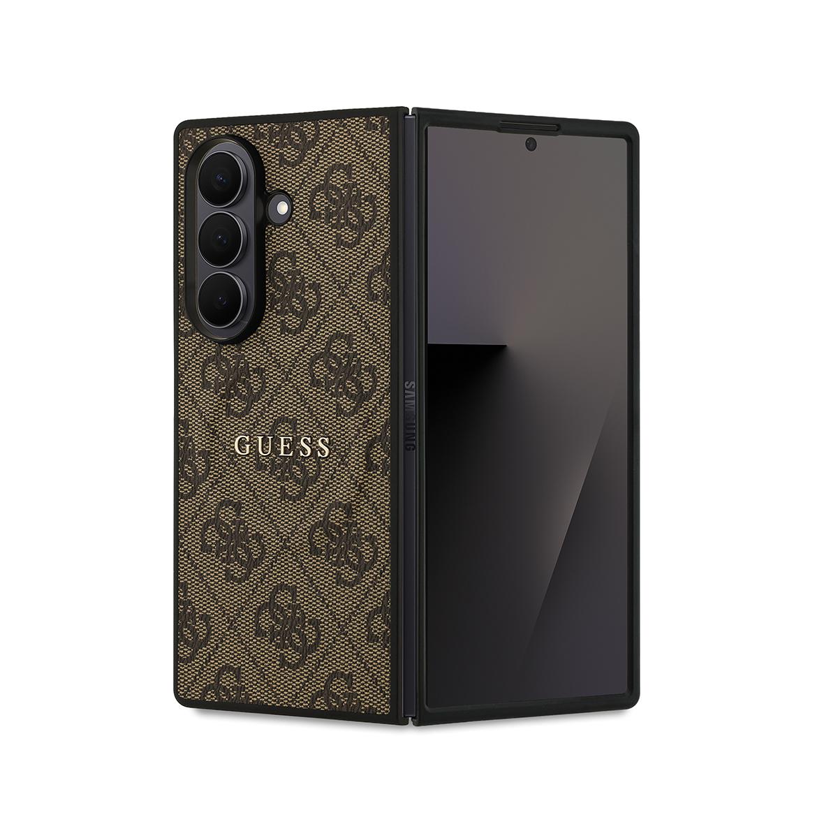 GUESS futerał do SAMSUNG Z Fold7 GUHMZFD7P4MSEGCW (Magnetic 4G PU W/ Classic) brązowy