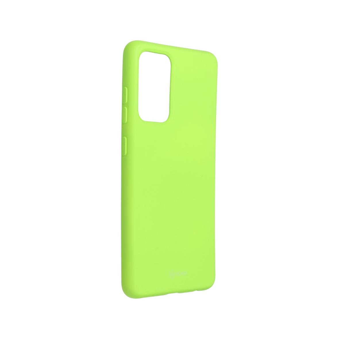 ROAR futerał COLORFUL JELLY do SAMSUNG A52 5G / A52 LTE ( 4G ) / A52s 5G Limonka