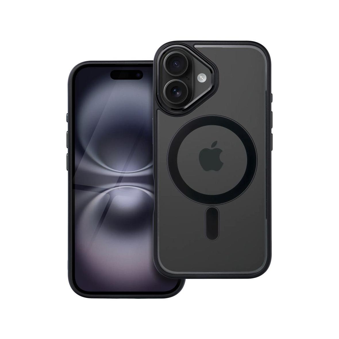 Futerał do iPhone 16 Color Edge Mag Cover zgodny z MagSafe czarny