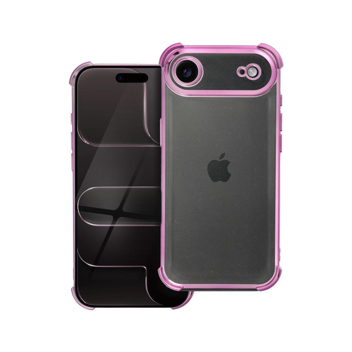 Futerał do iPhone 17 AIR Antishock Electro purpurowy