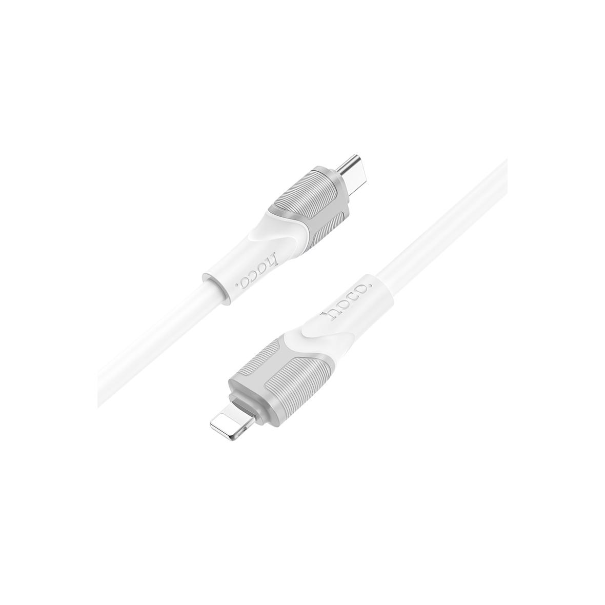 Kabel USB C do Lightning Hoco PD 27W 3 m X106 biały