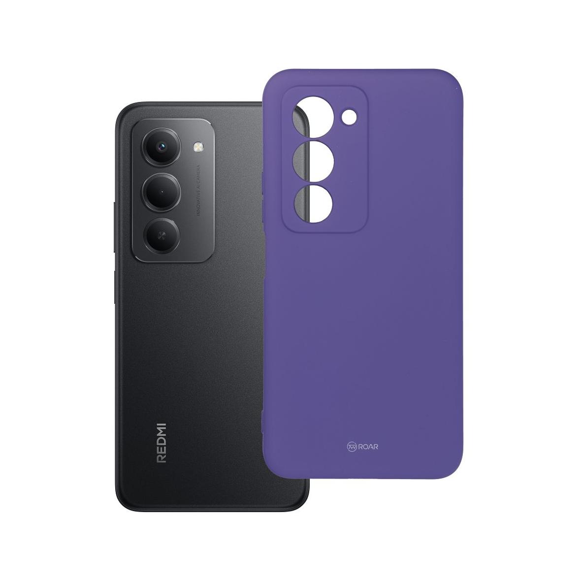 ROAR futerał ALL DAY COLORFUL JELLY do XIAOMI Redmi 15 4G / 5G (171,1mm) Fioletowy