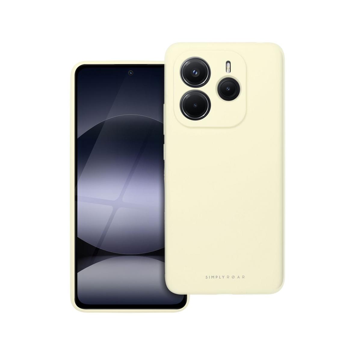 ROAR futerał CLOUD SKIN do XIAOMI Redmi Note 14 5G Jasnożółty