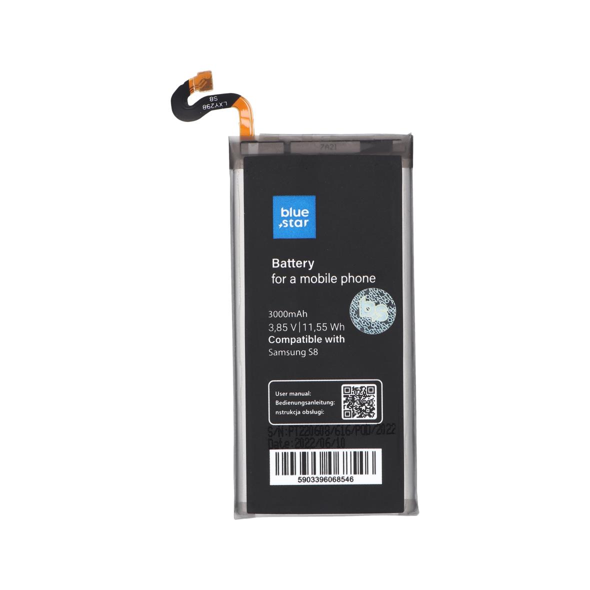 Bateria do Samsung S8 3000 mAh Blue Star Premium