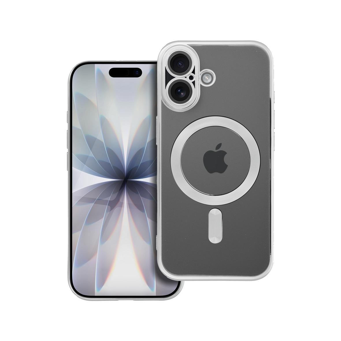 Futerał do iPhone 17 Electro Mag Cover zgodny z MagSafe srebrny