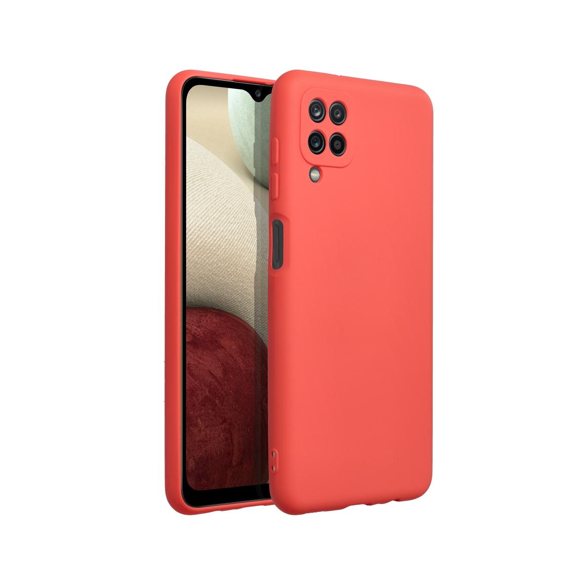 Futerał do Samsung A12 Silicone brzoskwiniowy
