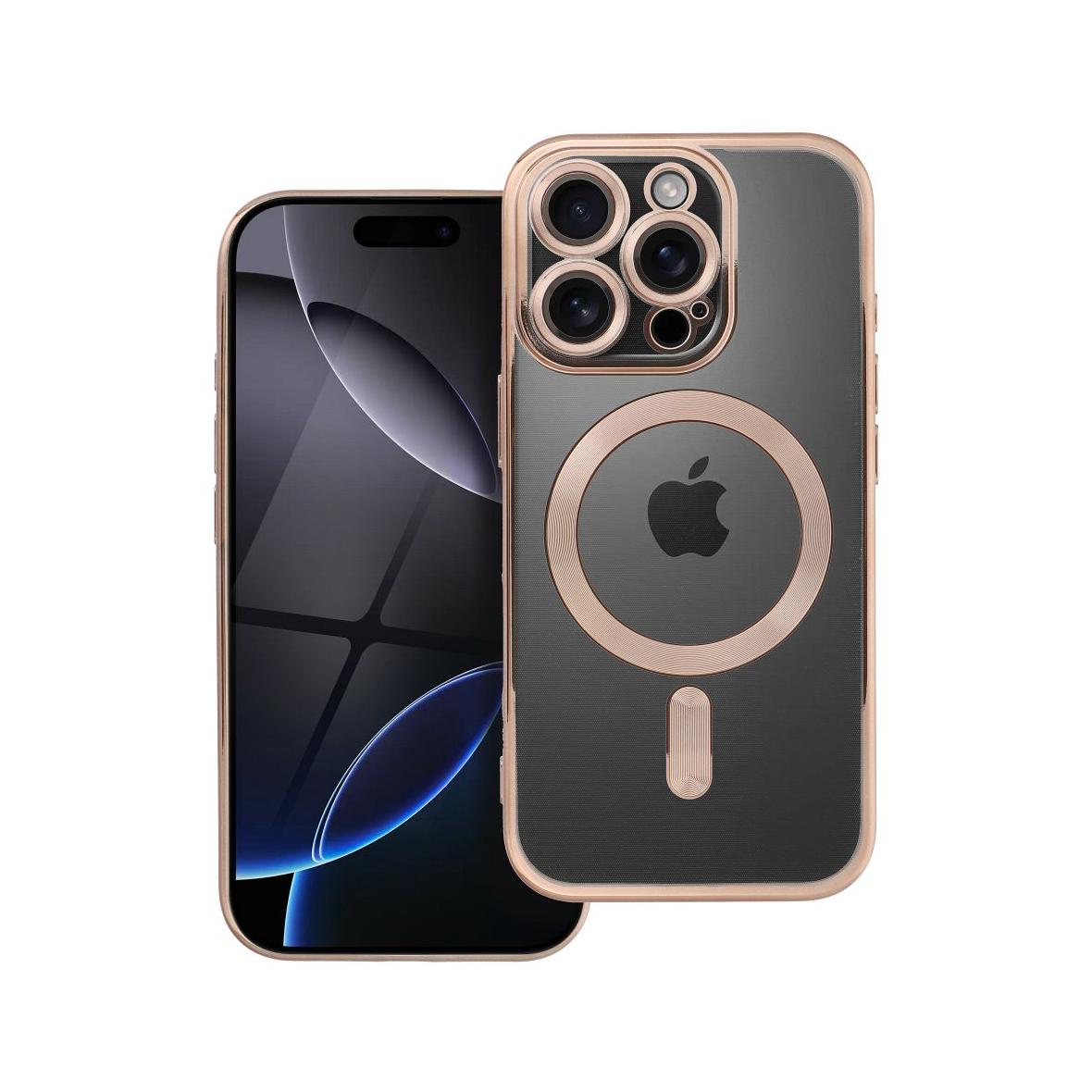 Futerał do iPhone 16 PRO Electro Mag Cover zgodny z MagSafe brązowy