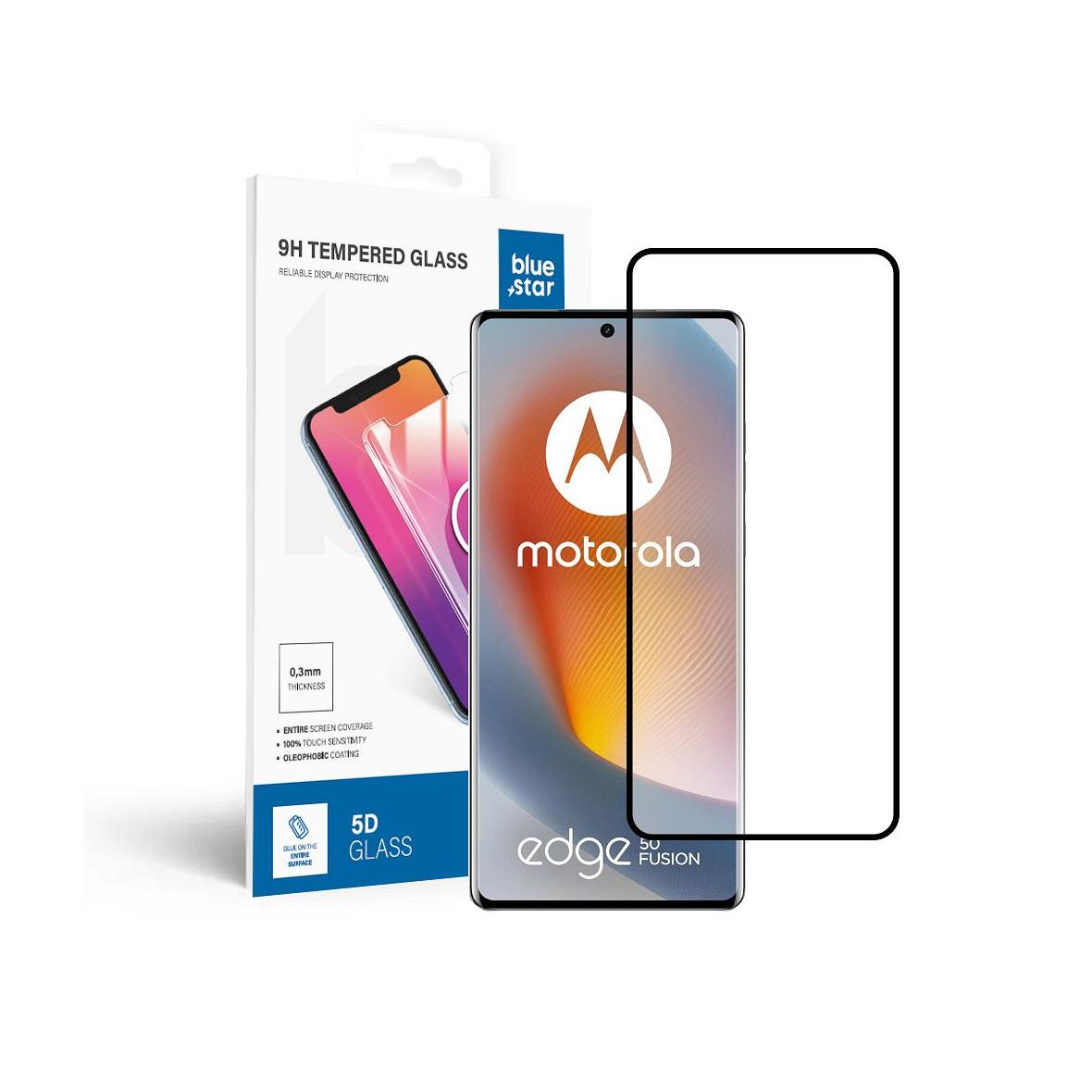 Szkło hartowane do Motorola Edge 50 FUSION Blue Star 5D czarne