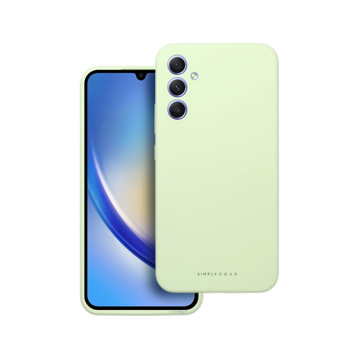 ROAR futerał CLOUD SKIN do SAMSUNG A34 5G Jasnozielony