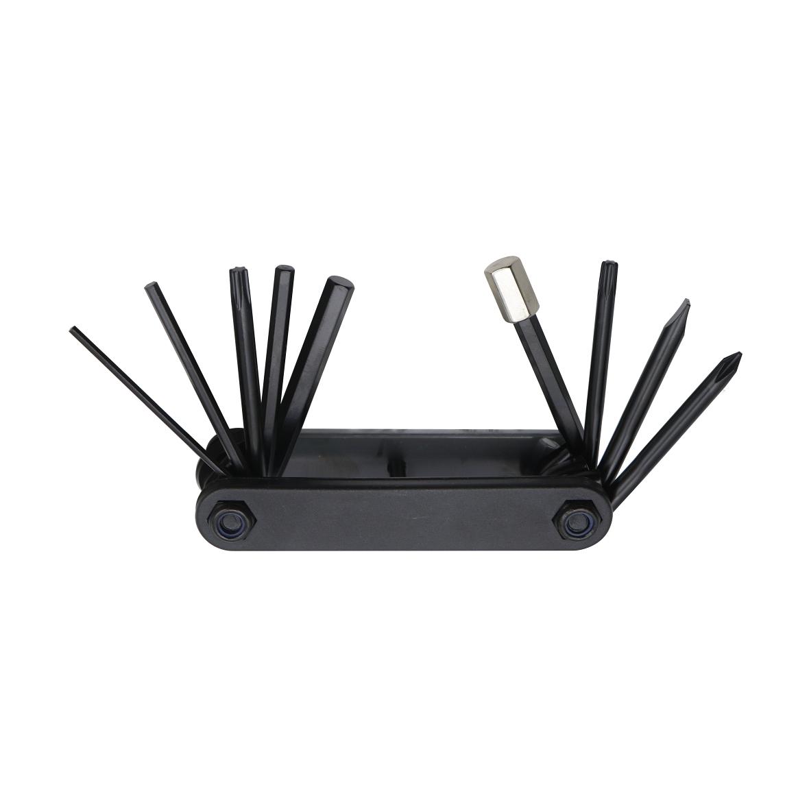 Zestaw kluczy rowerowych Multitool FSBRK-007-10 czarny