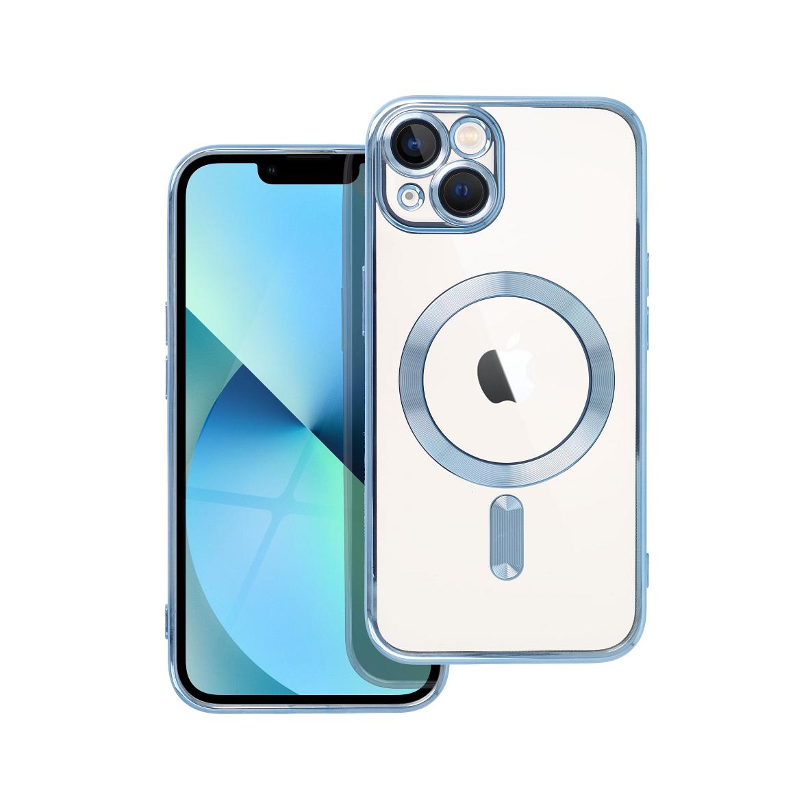 Futerał do iPhone 13 Electro Mag Cover zgodny z MagSafe niebieski
