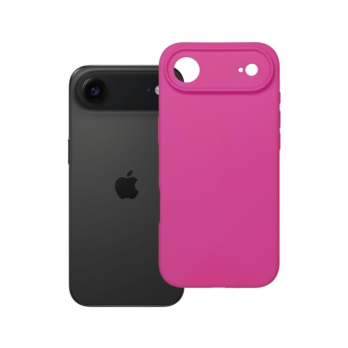 Futerał do iPhone 17 AIR Silicone 2mm różowy
