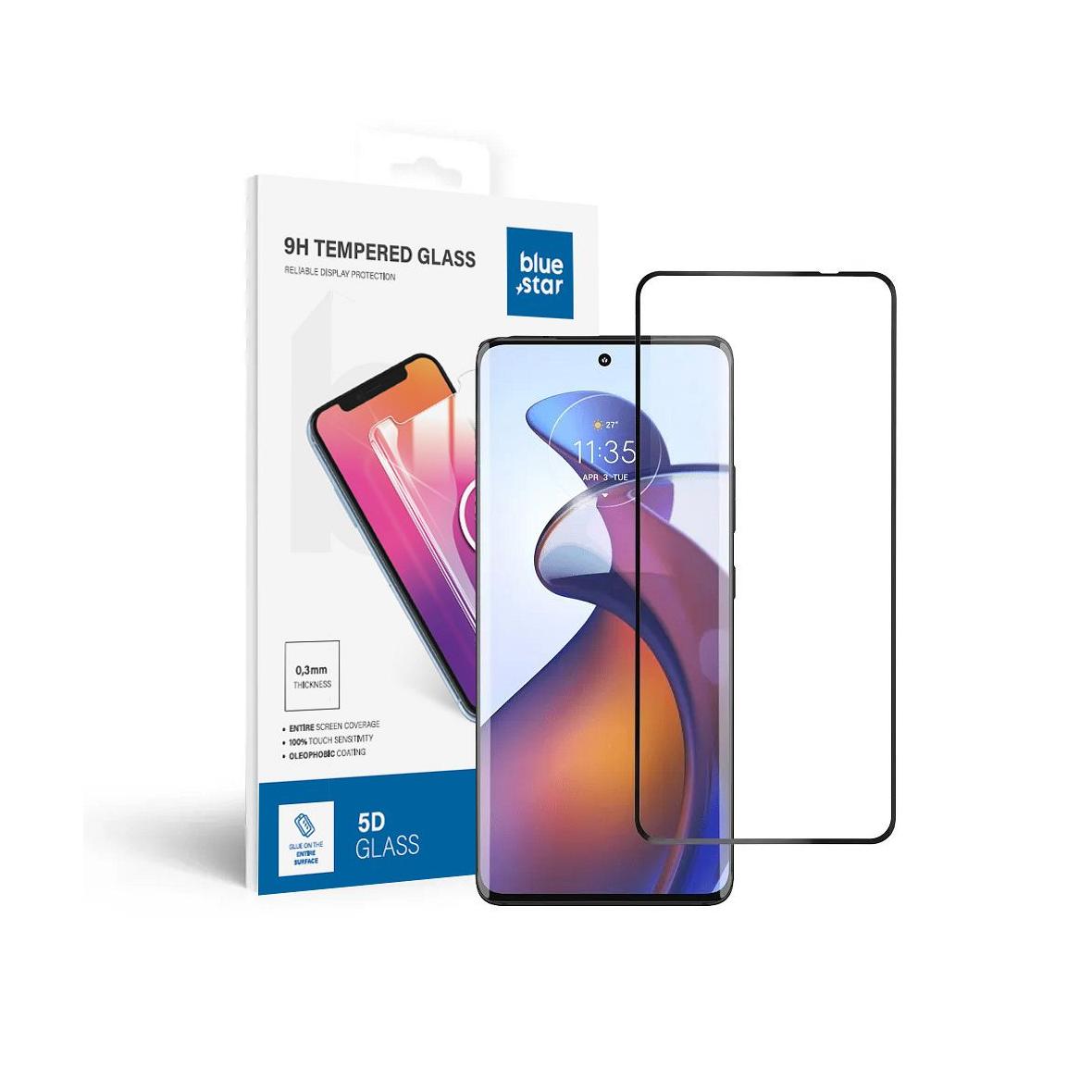 Szkło hartowane do Motorola Edge 30 FUSION Blue Star 5D czarne