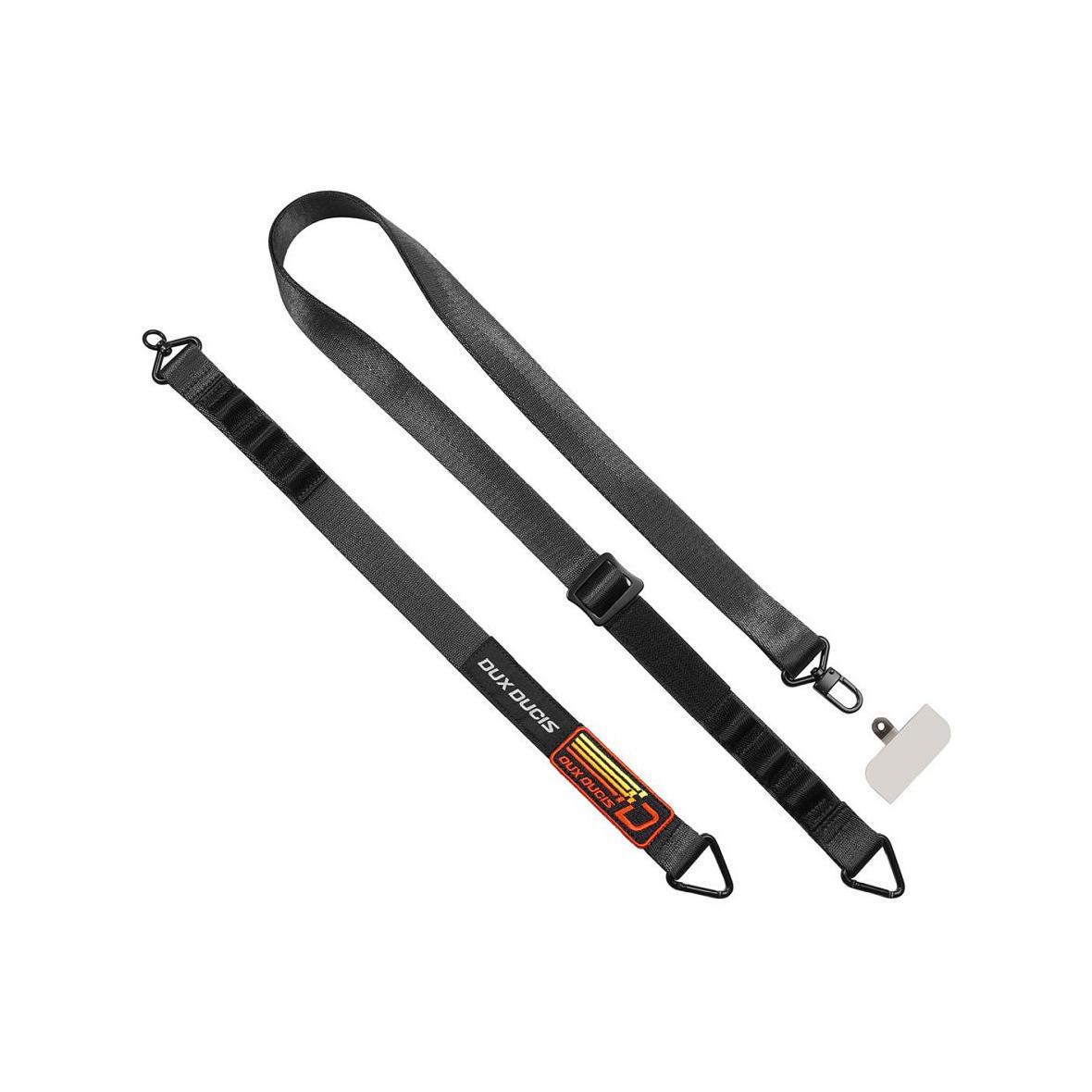 DUX DUCIS Outdoor Cross Body - smycz do telefonu czarna