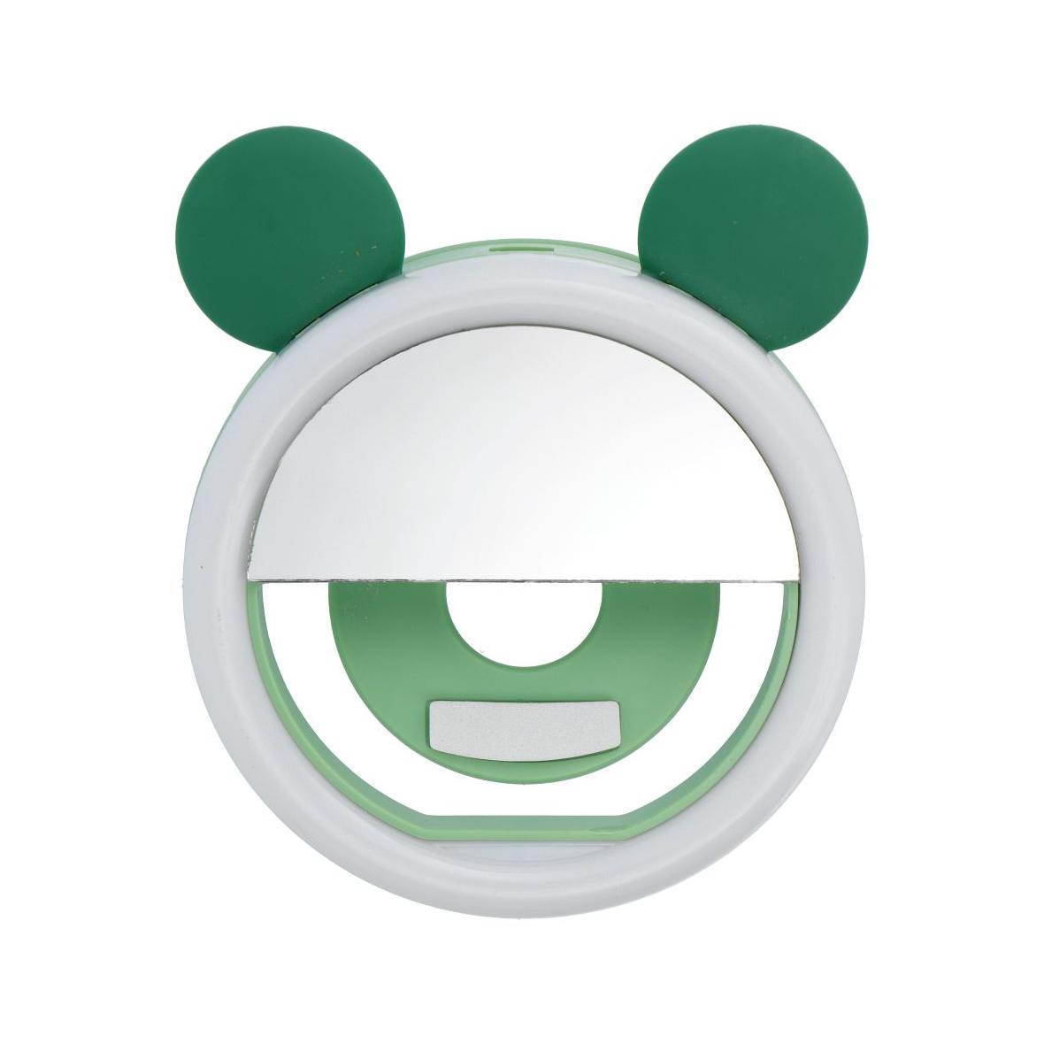 Lampa LED Ring do selfie na telefon RK12 zielony
