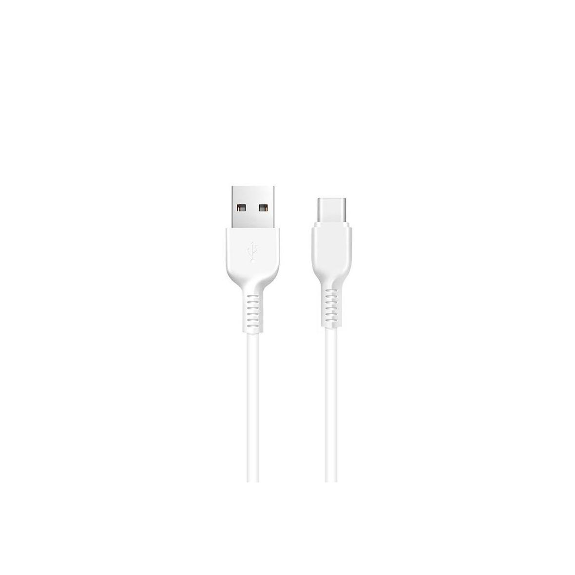 Kabel USB A do USB C Hoco 2,4A 1 m X20 biały