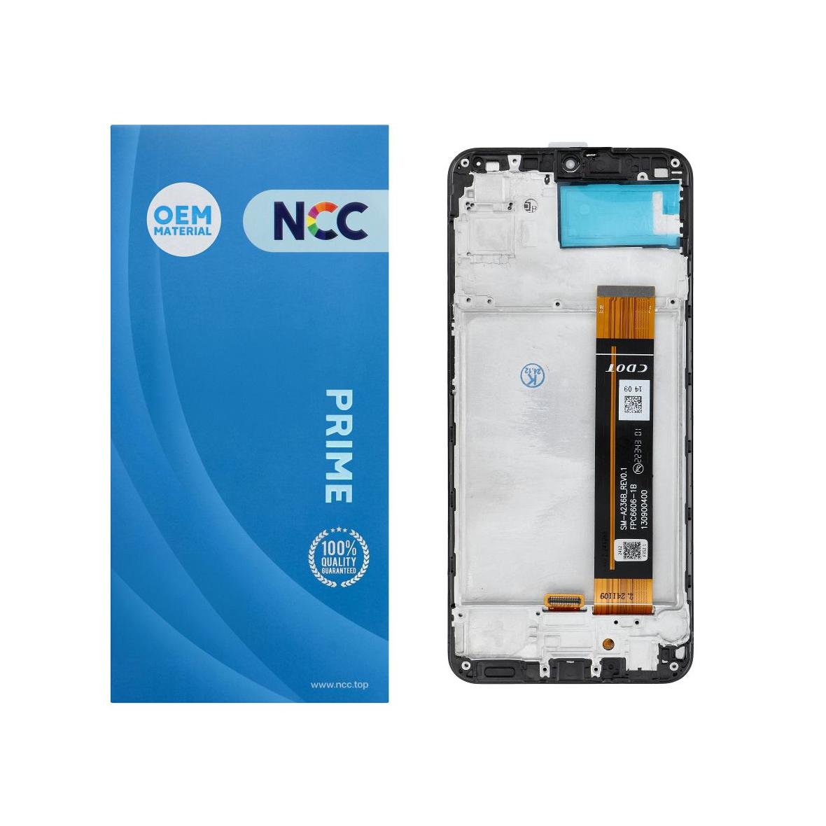 NCC Wyświetlacz LCD do SAMSUNG A23 5G A236 B/U/E OEM z ramką