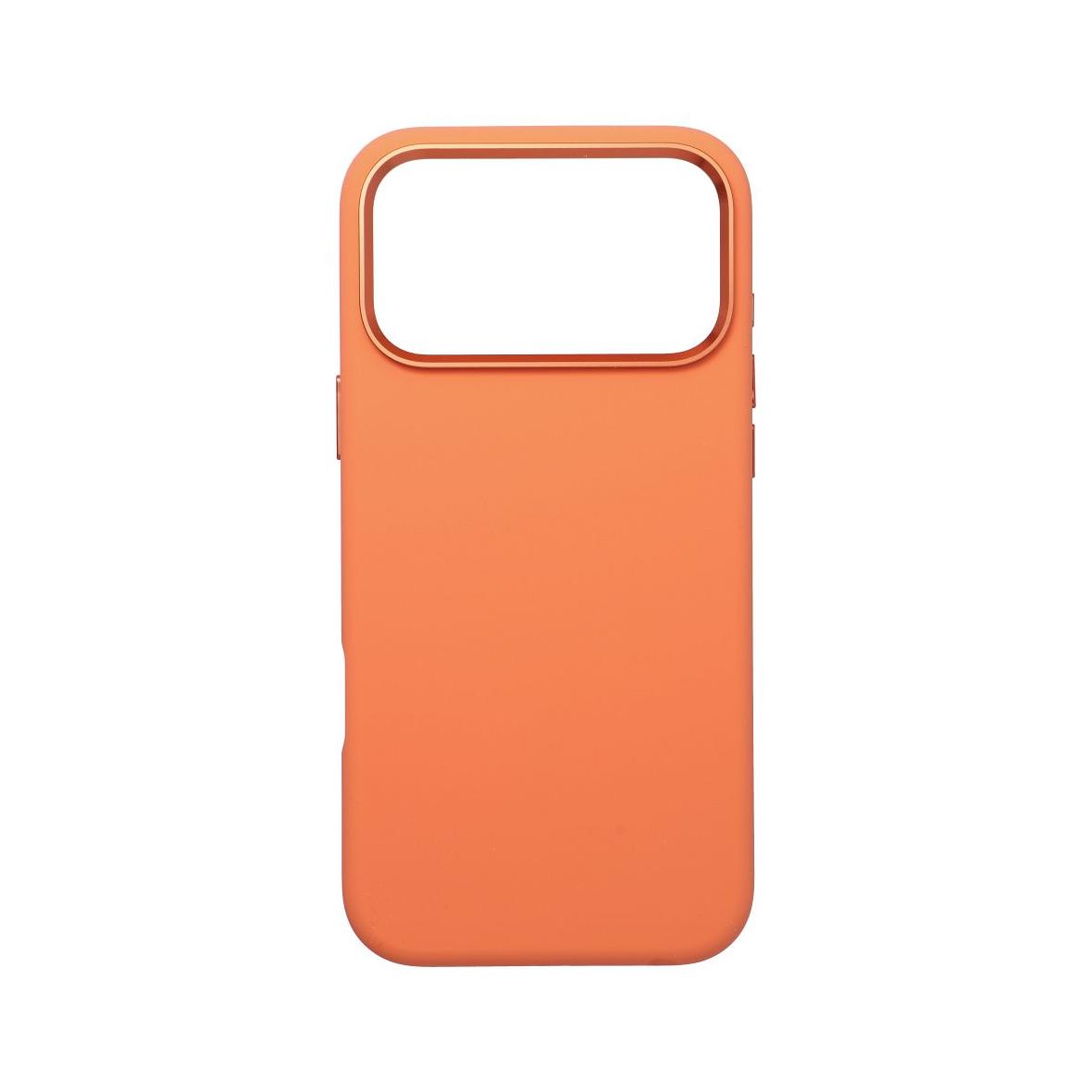 Etui na iPhone 17 PRO MAX Forcell F-Protect Frame Premium zgodny z MagSafe orange 0INT
