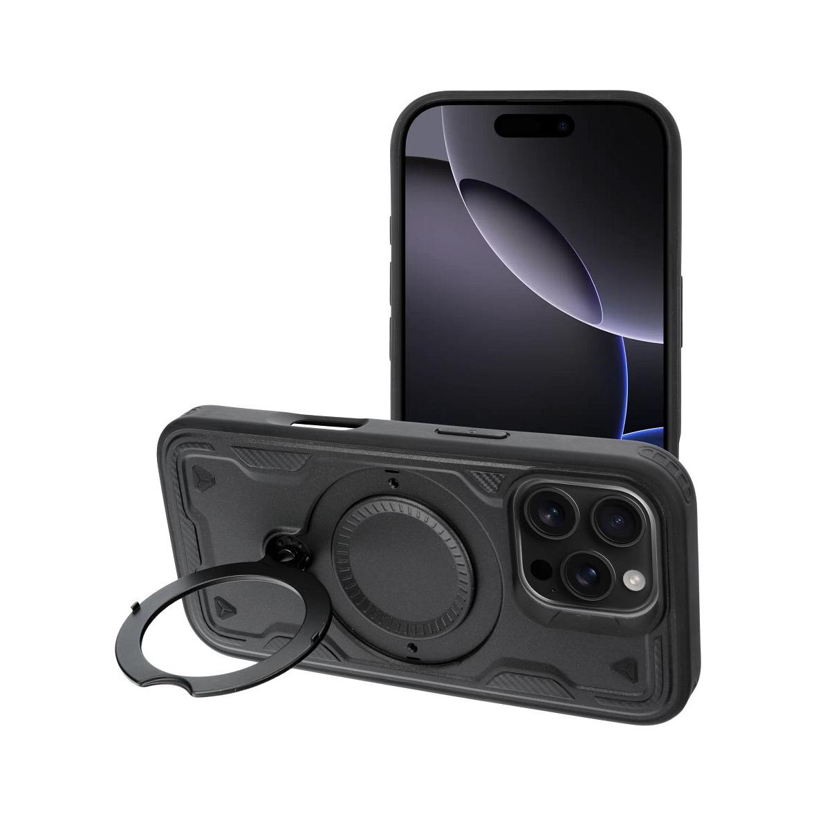 Futerał FROST ARMOR do IPHONE 15 Pro Max czarny