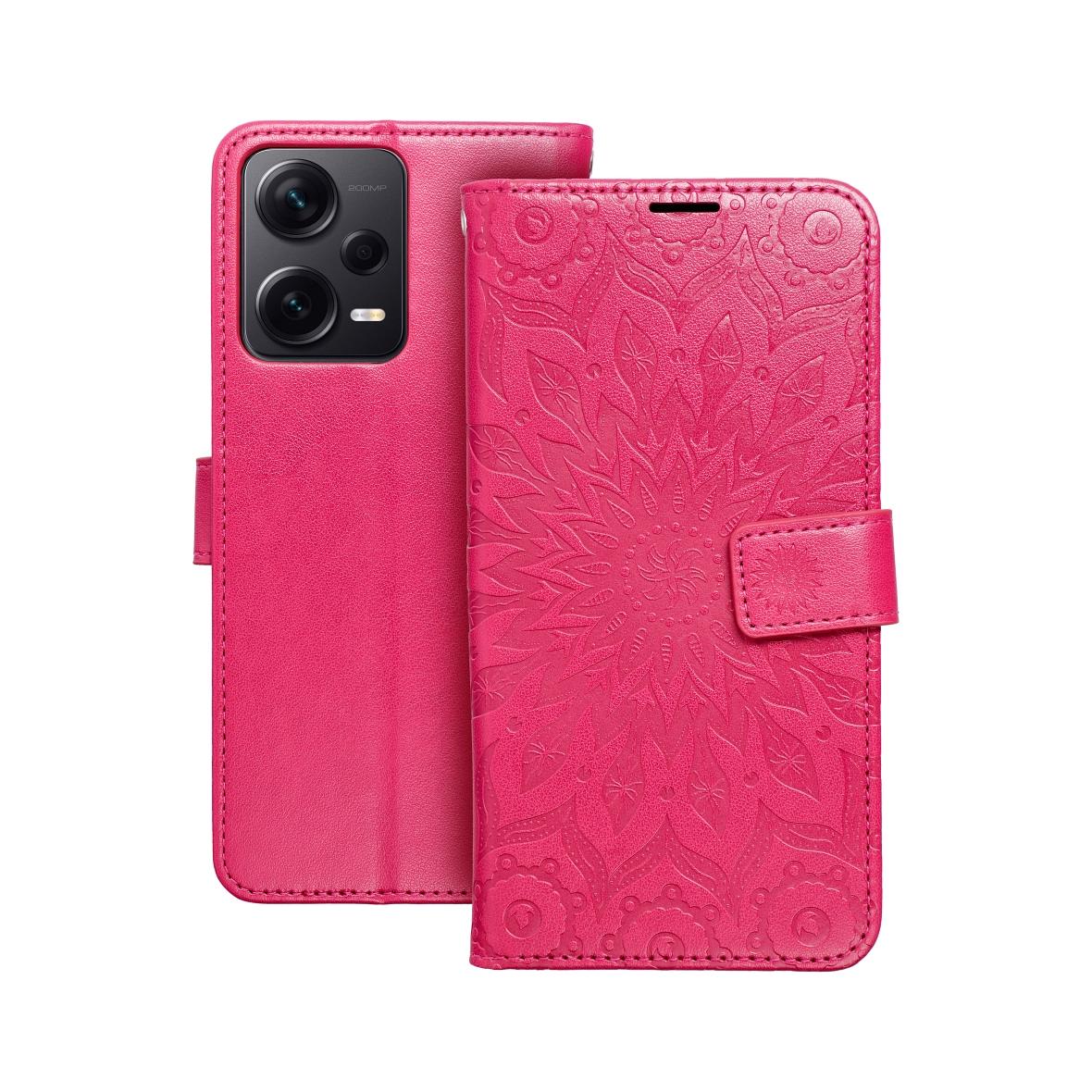 Etui z klapką na Xiaomi Redmi NOTE 12 5G Mezzo Book mandala magenta