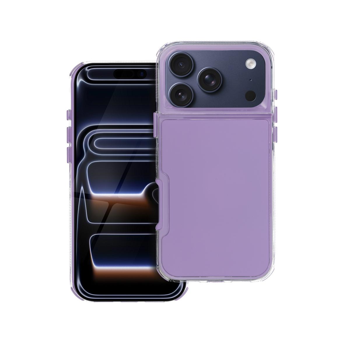 Futerał do iPhone 17 PRO MAX Matrix jasnofioletowy