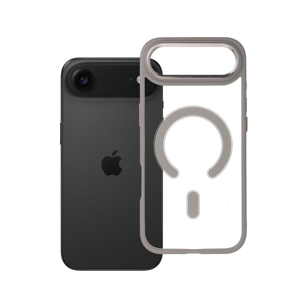 Futerał do iPhone 17 AIR Color Edge Mag Cover zgodny z MagSafe tytanowy szary