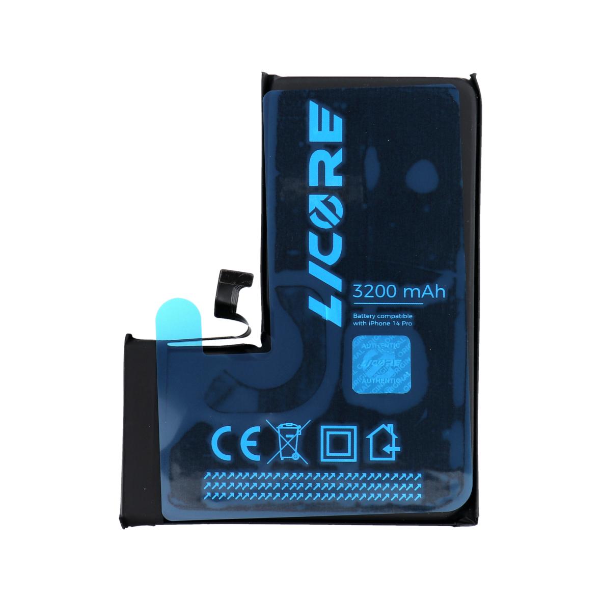 LICORE bateria do IPHONE 14 Pro 3200 mAh