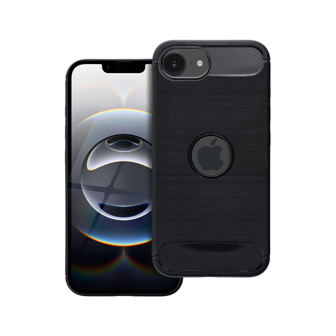 Futerał do iPhone 16e (SE 4 2025) / 17e Carbon czarny