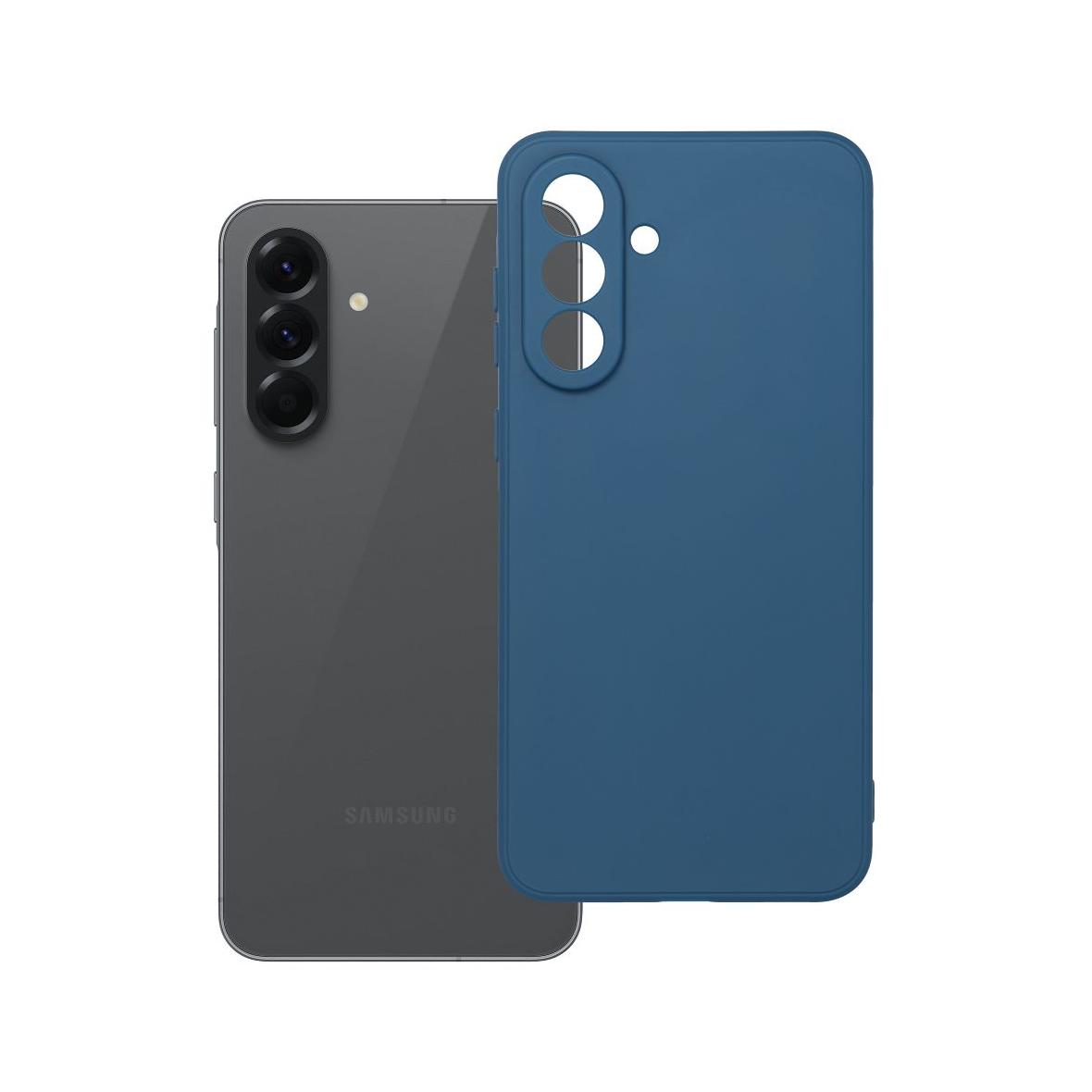 Futerał do Samsung A56 5G Soft ciemnoniebieski