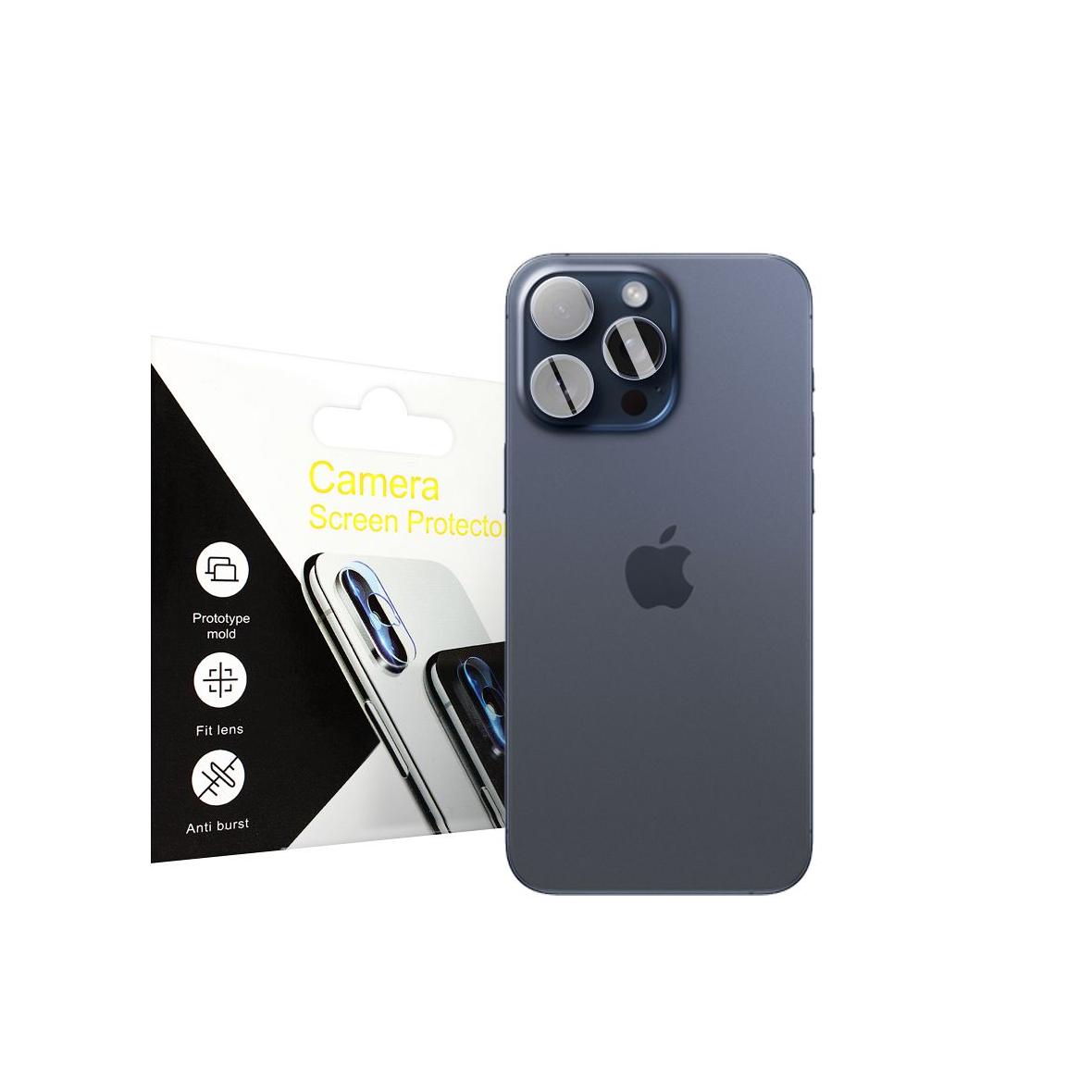 Szkło hartowane Tempered Glass Camera Cover - do iPhone 15 Pro Max