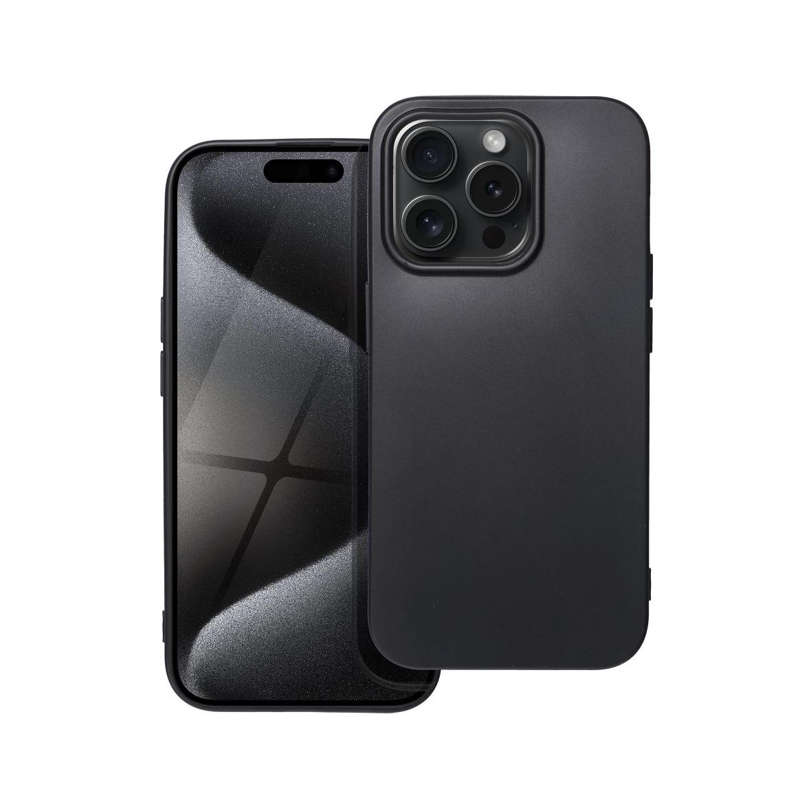 Futerał do iPhone 15 PRO Soft czarny