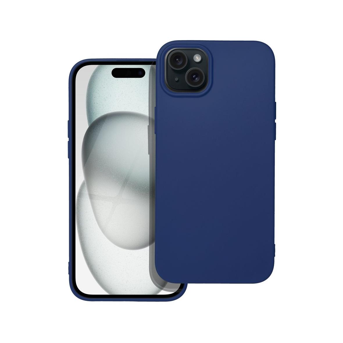 Futerał do iPhone 15 PLUS Soft ciemnoniebieski