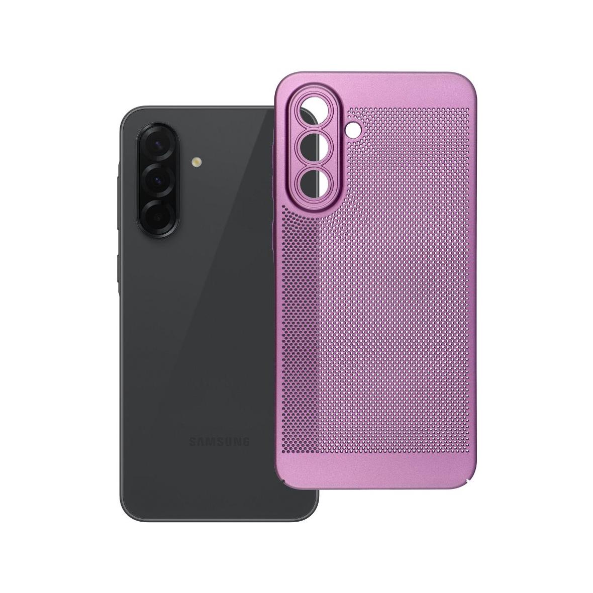 Futerał do Samsung A36 5G Breezy fioletowy
