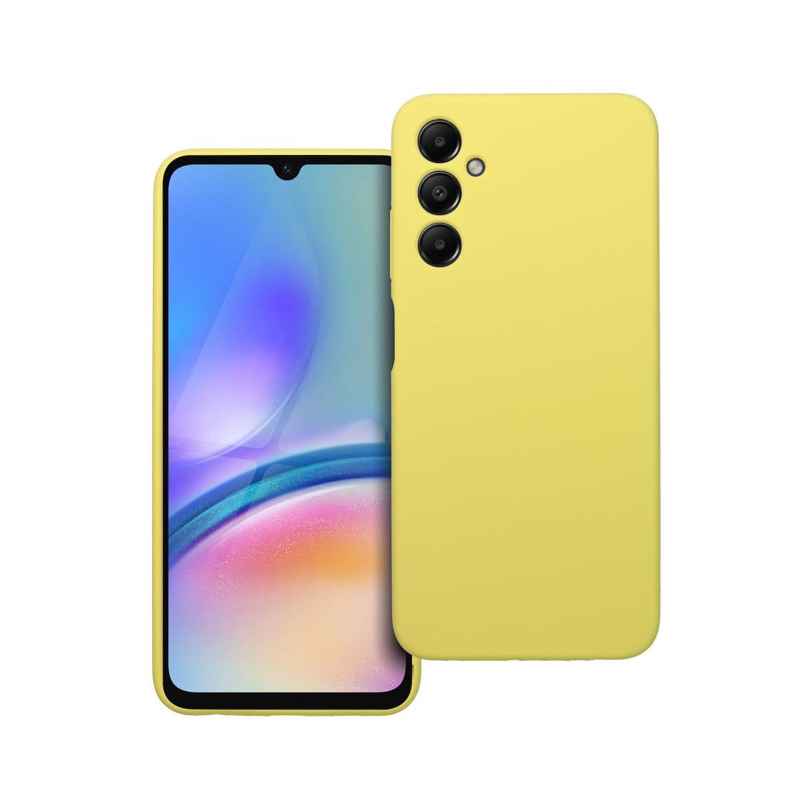 Futerał do Samsung A05S Silicone 2mm żółty