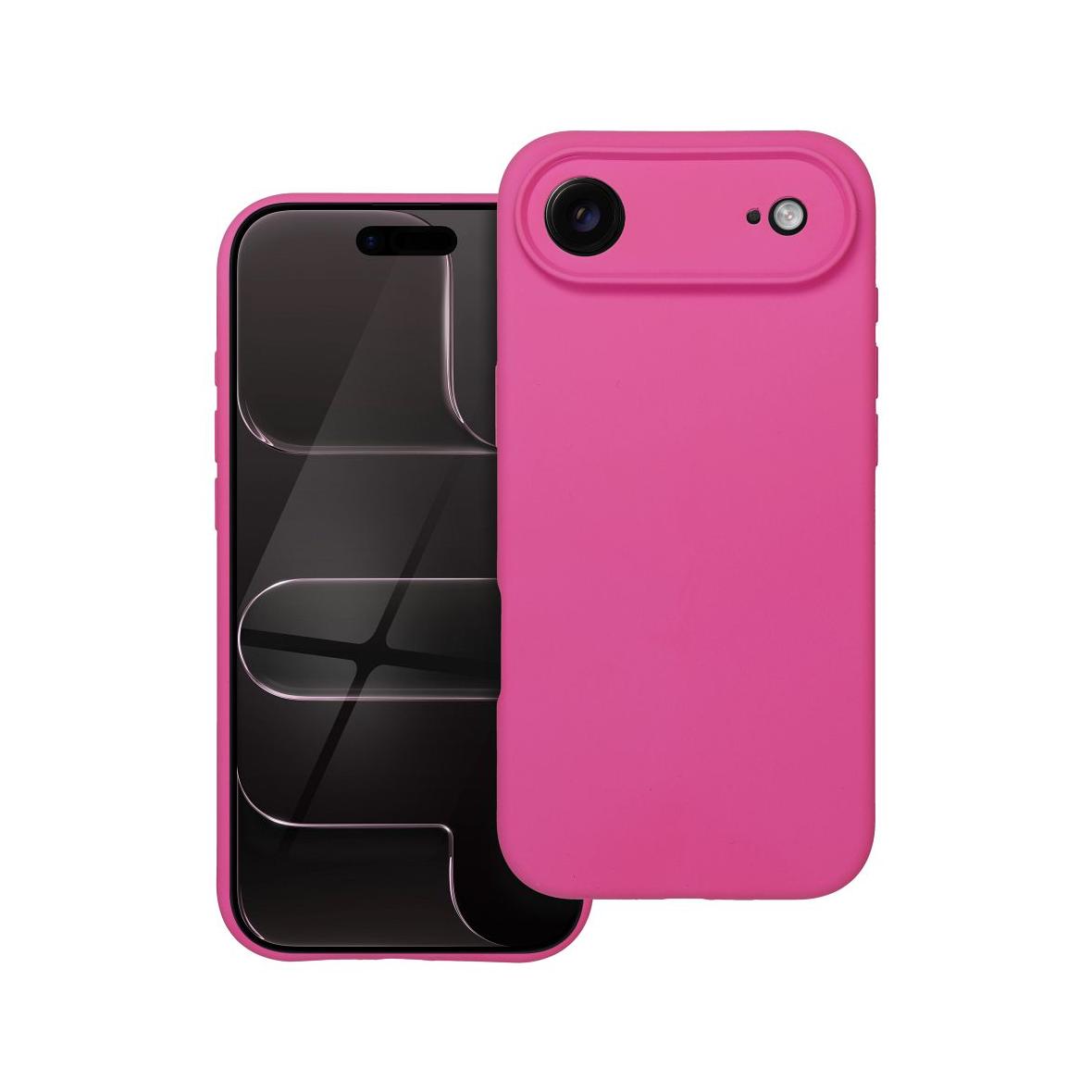Futerał do iPhone 17 AIR Silicone 2mm różowy