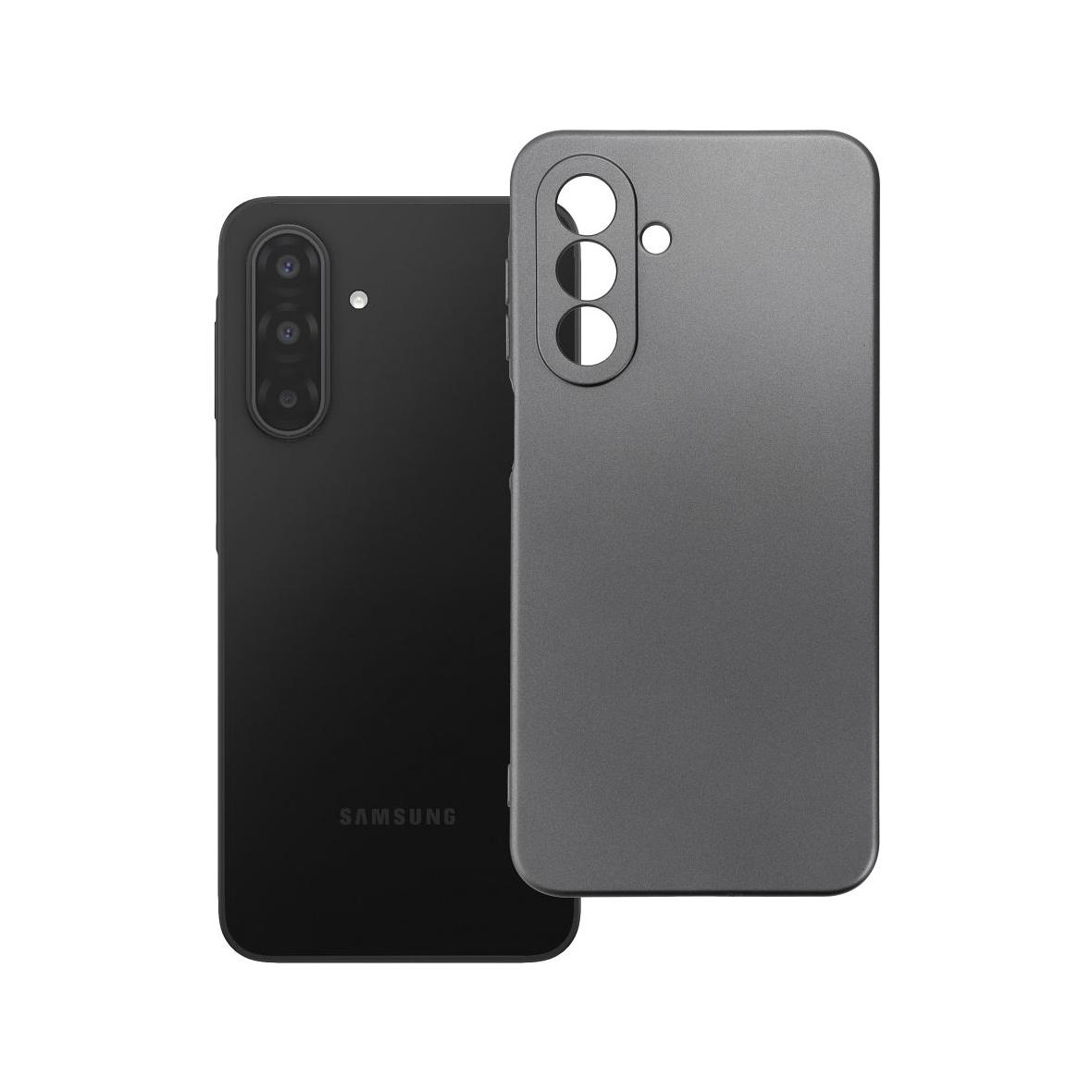 Futerał do Samsung A17 Metallic szary