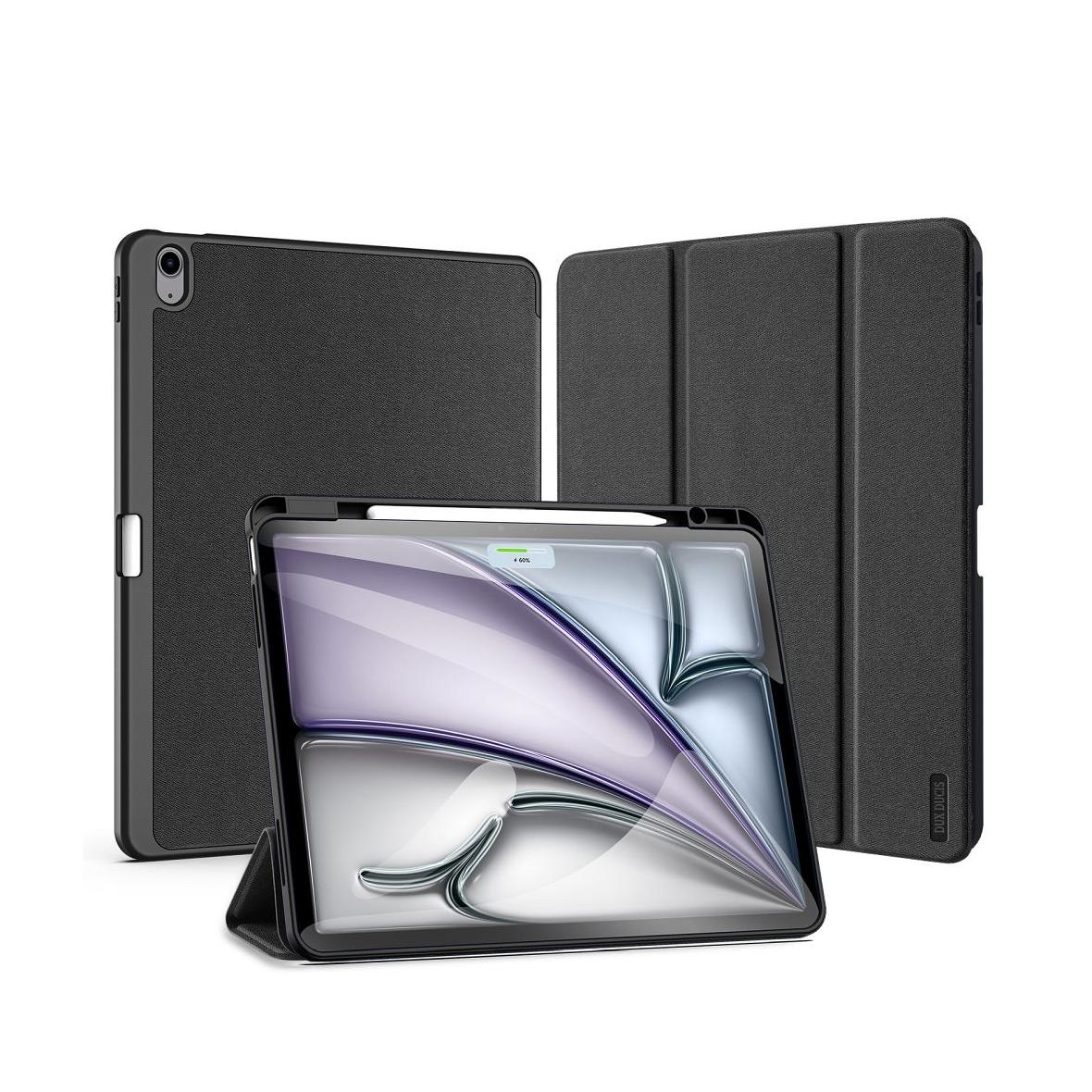 DUX DUCIS etui DOMO składane z miejscem na rysik do iPad Air 13 (2024) czarne