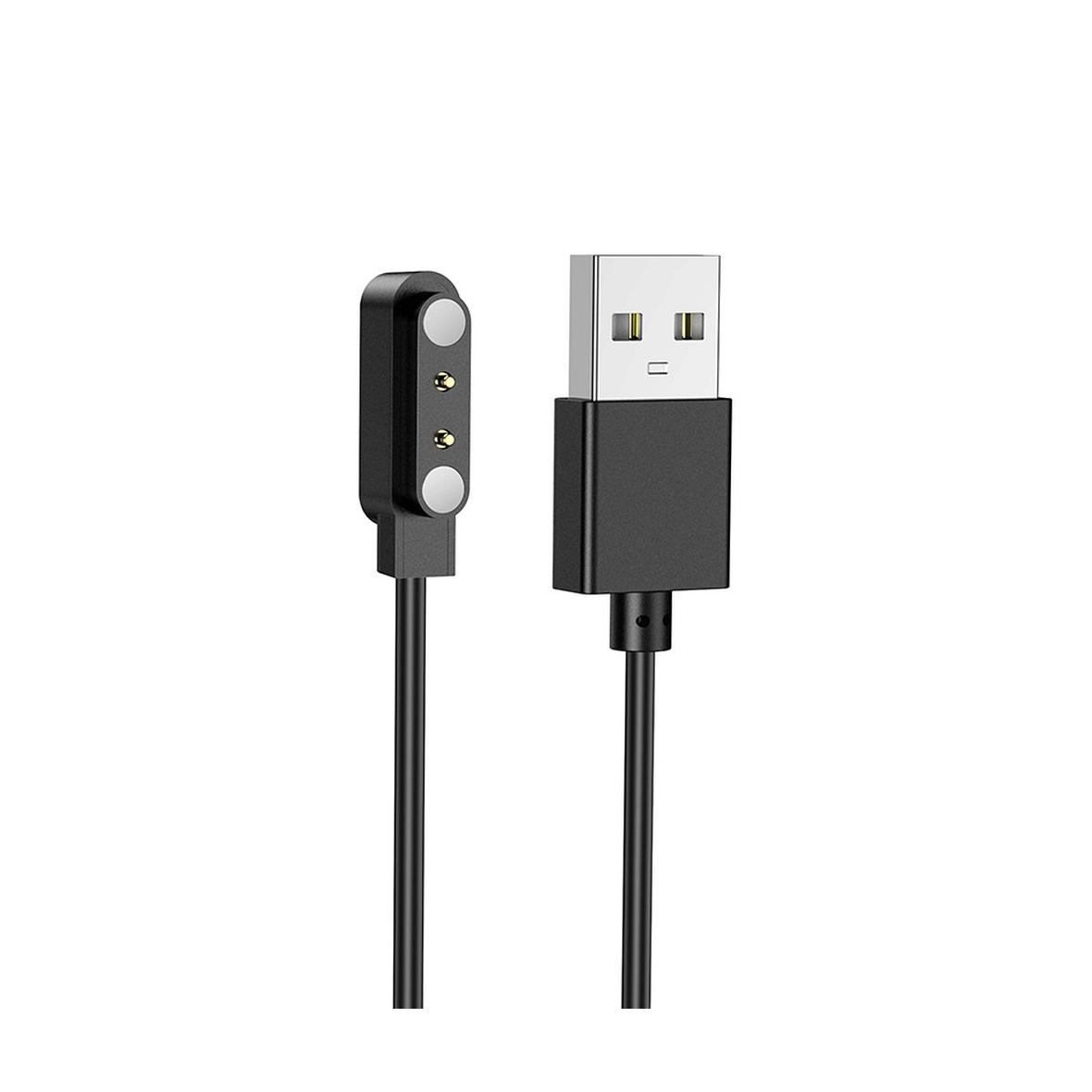 Kabel do ładowania smartwatcha Hoco 0,6 m Y25 czarny