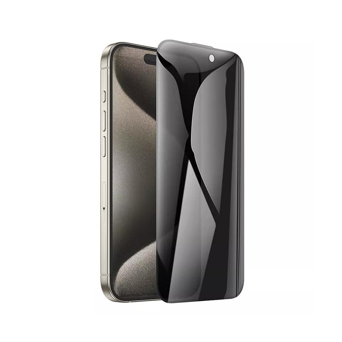 Szkło hartowane do iPhone 15 PLUS 360-degree privacy Hoco