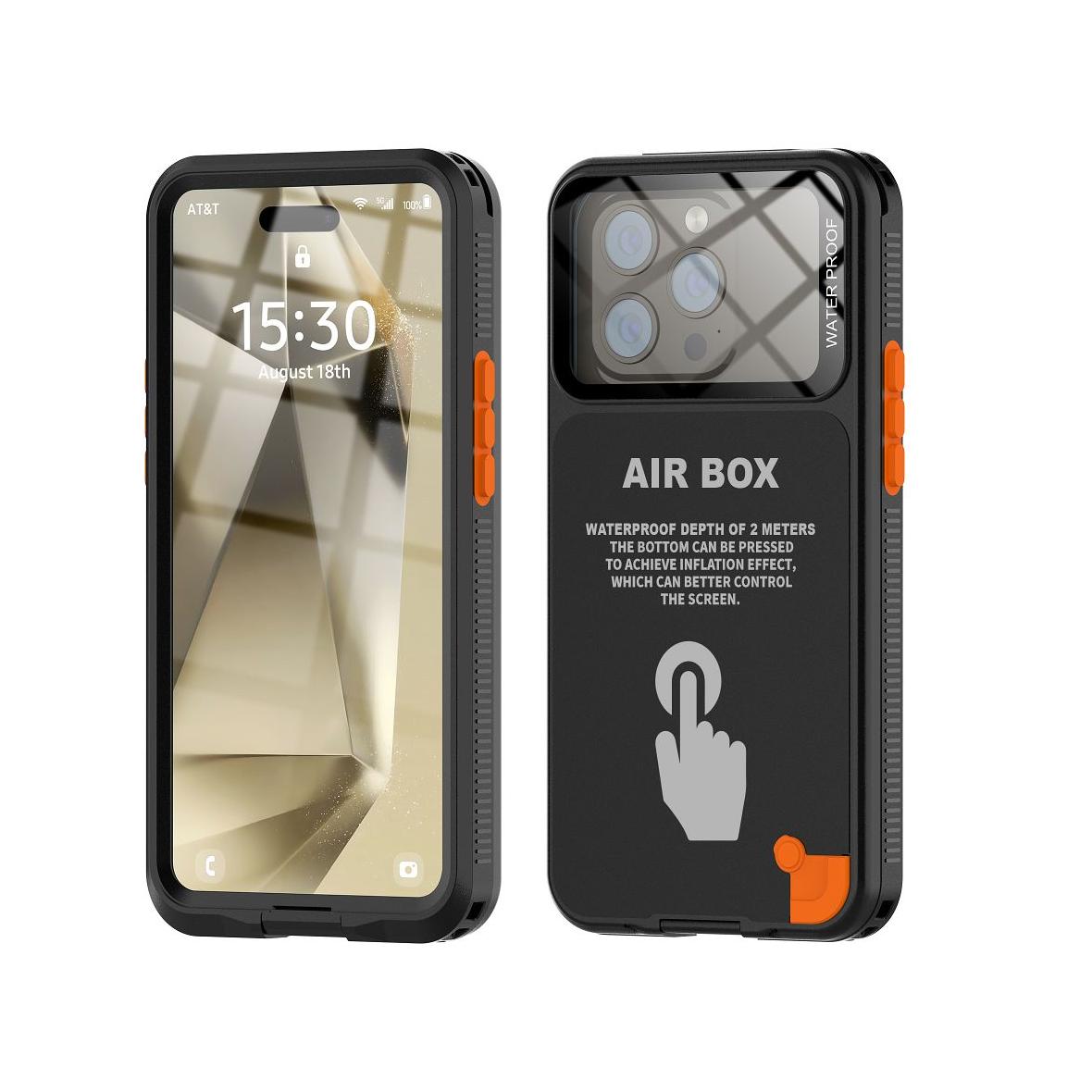 Futerał do Airbox 6.1 Shellbox wodoodporny czarny