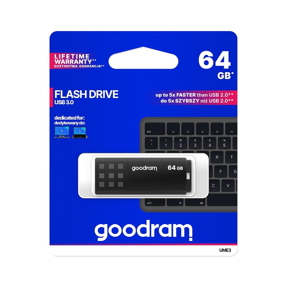 GOODRAM pendrive UME3 64GB USB3.2