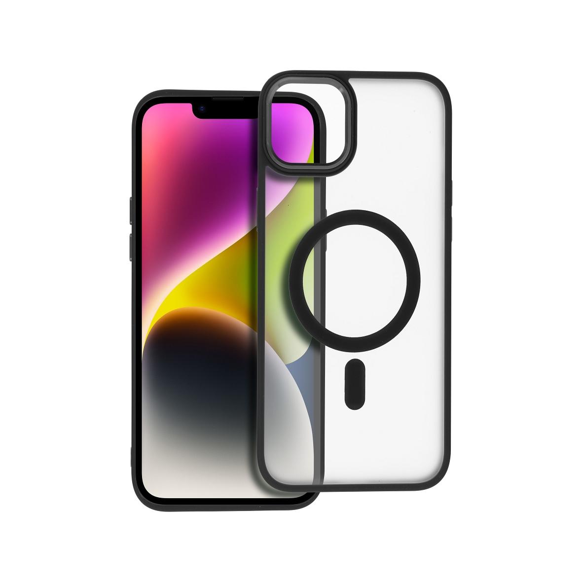 Futerał MATTE MAG COVER kompatybilny z MagSafe do IPHONE 14 Plus czarny