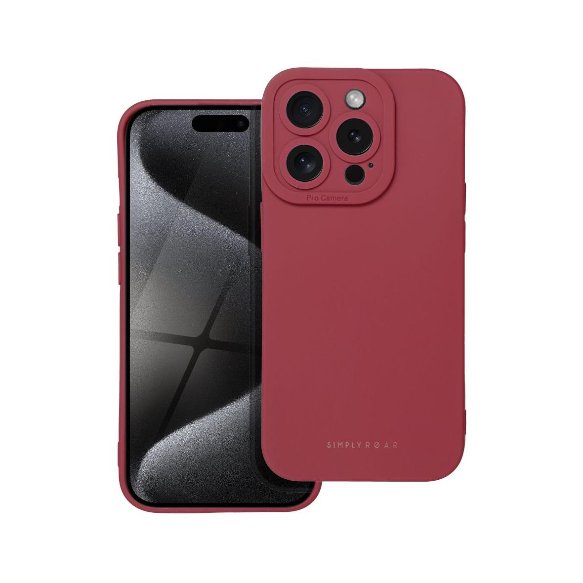 ROAR futerał LUNA do IPHONE 15 Pro czerwony
