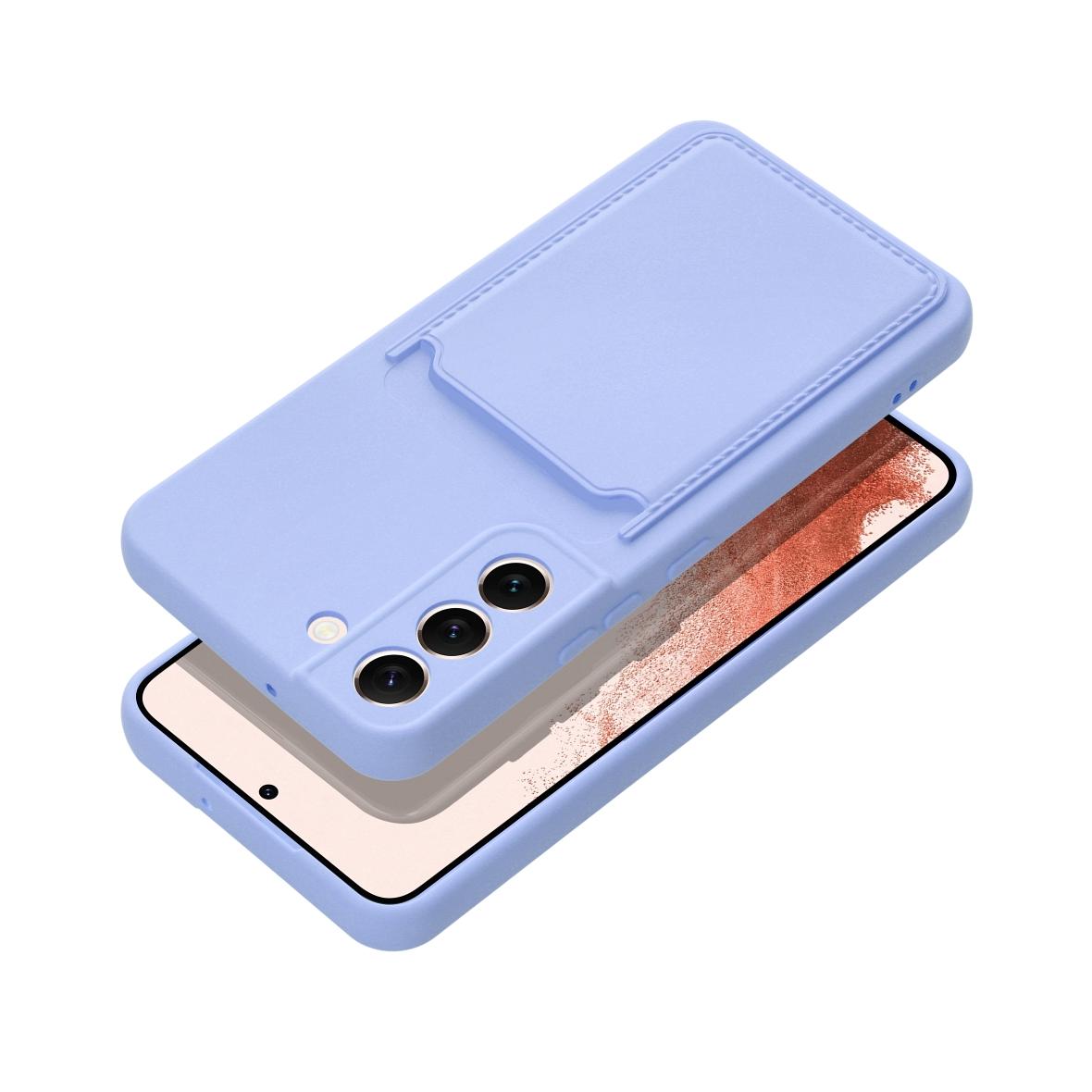 Futerał do Samsung A35 5G Card Case fioletowy