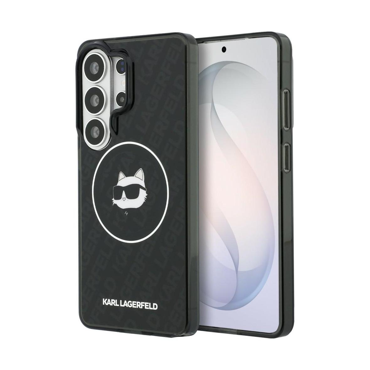 KARL LAGERFELD futerał do SAMSUNG S26 Ultra KLHMS26LHMKBCHOK (Magnetic IML Repeated Logo and Choupette) czarny