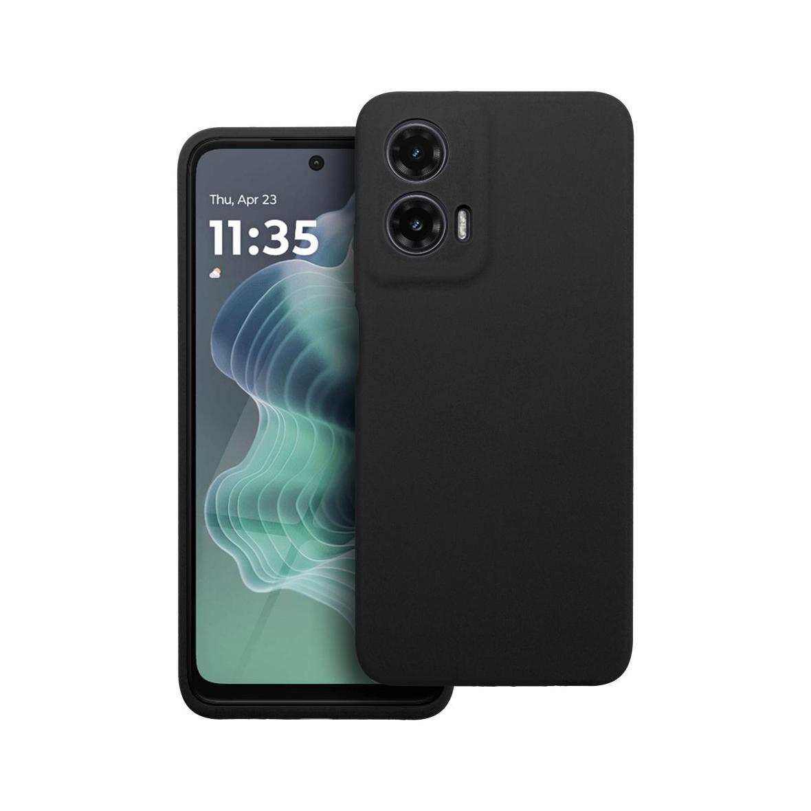 Futerał do Motorola G35 5G Silicone 2mm czarny