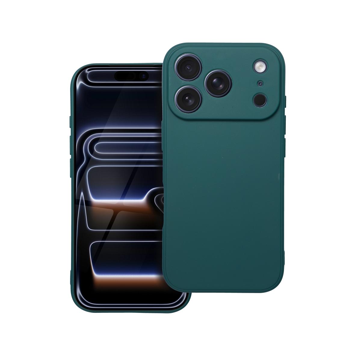 Futerał do iPhone 17 PRO Matt ciemnozielony
