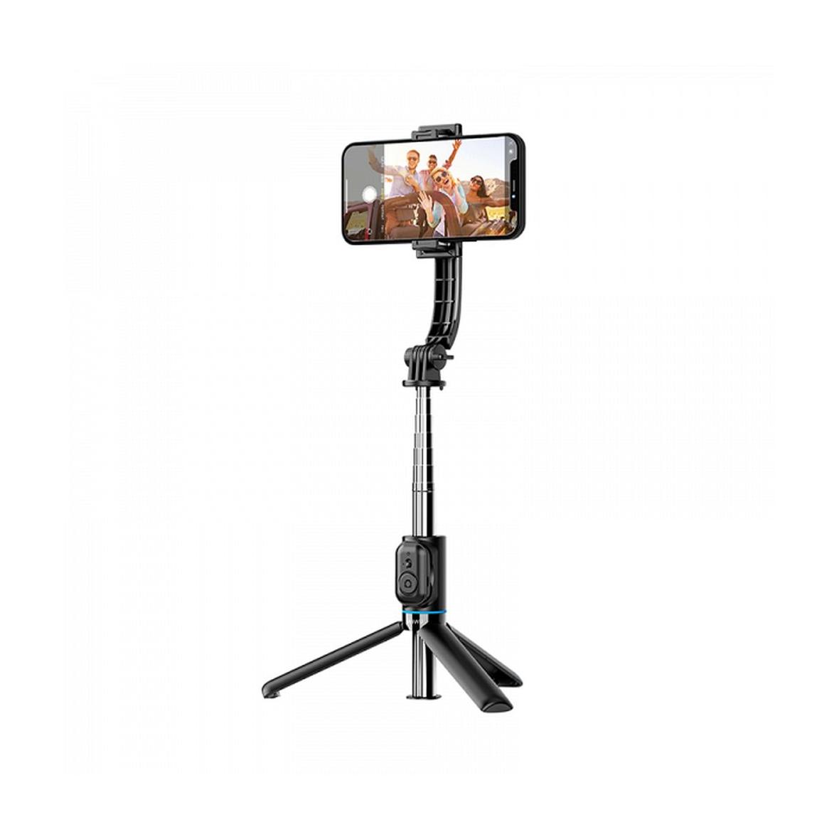 WiWU - Selfie stick Wi-SE001 z funcją tripoda i odczepianym uchwytem