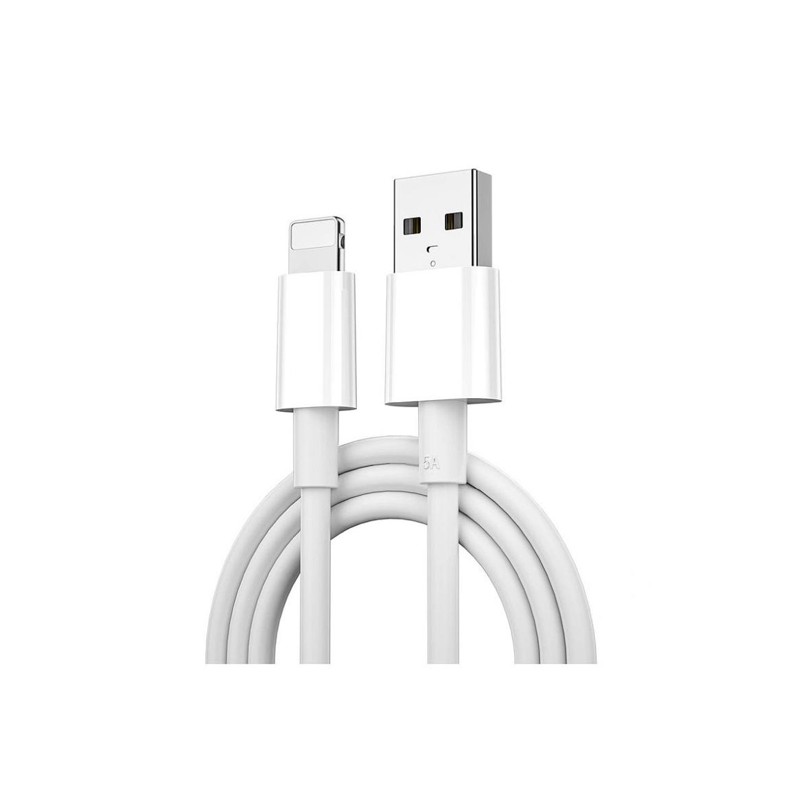 Kabel USB A do USB C Wiwu 5A Wi-C007 biały